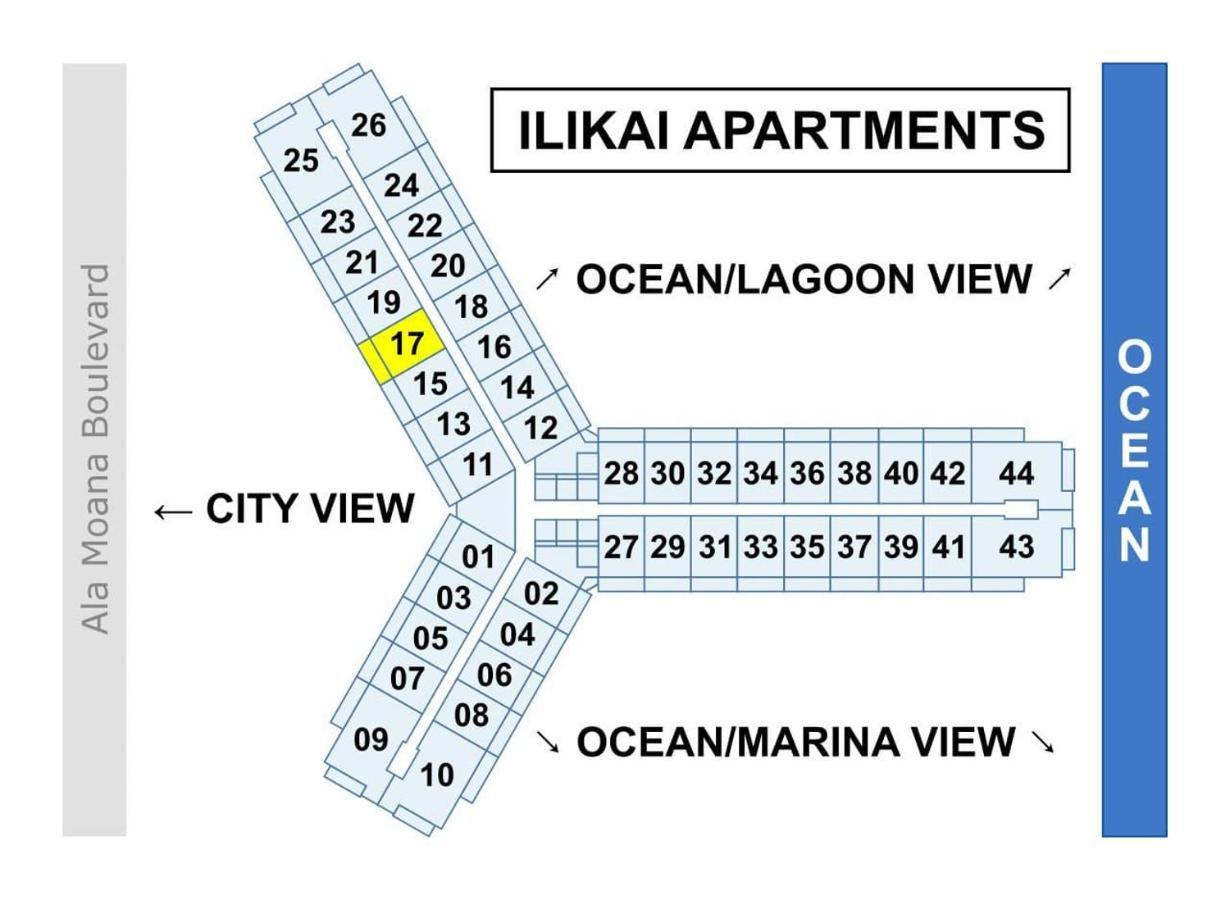 Ilikai #1517 Apartman Honolulu Kültér fotó